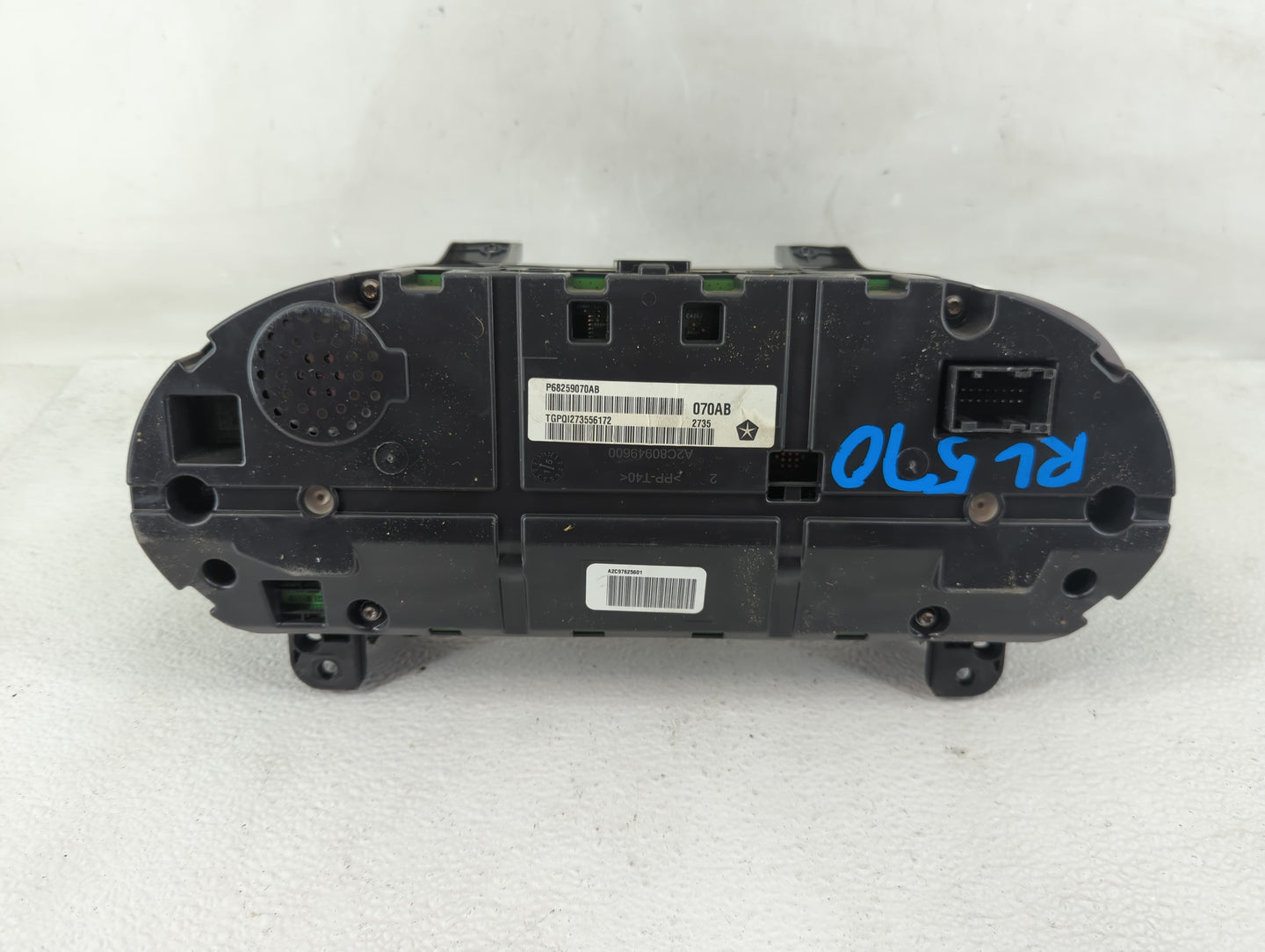 2016 Chrysler 200 Instrument Cluster Speedometer Gauges P/N:P68259070AB Fits OEM Used Auto Parts - Oemusedautoparts1.com