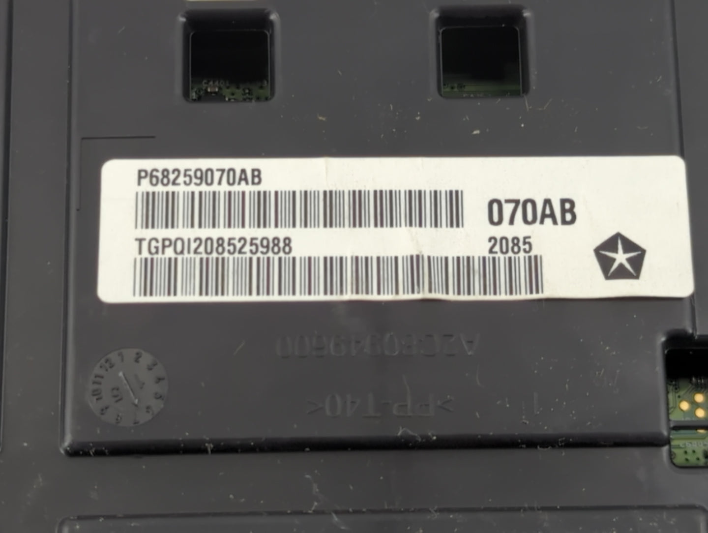 2016 Chrysler 200 Instrument Cluster Speedometer Gauges P/N:P68259070AB Fits OEM Used Auto Parts - Oemusedautoparts1.com