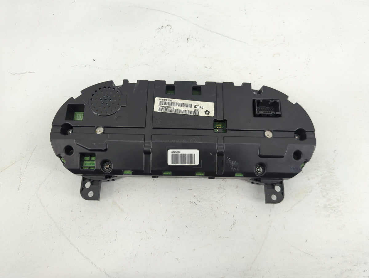 2016 Chrysler 200 Instrument Cluster Speedometer Gauges P/N:P68259070AB Miles:144K Fits OEM Used Auto Parts - Oemusedautopar