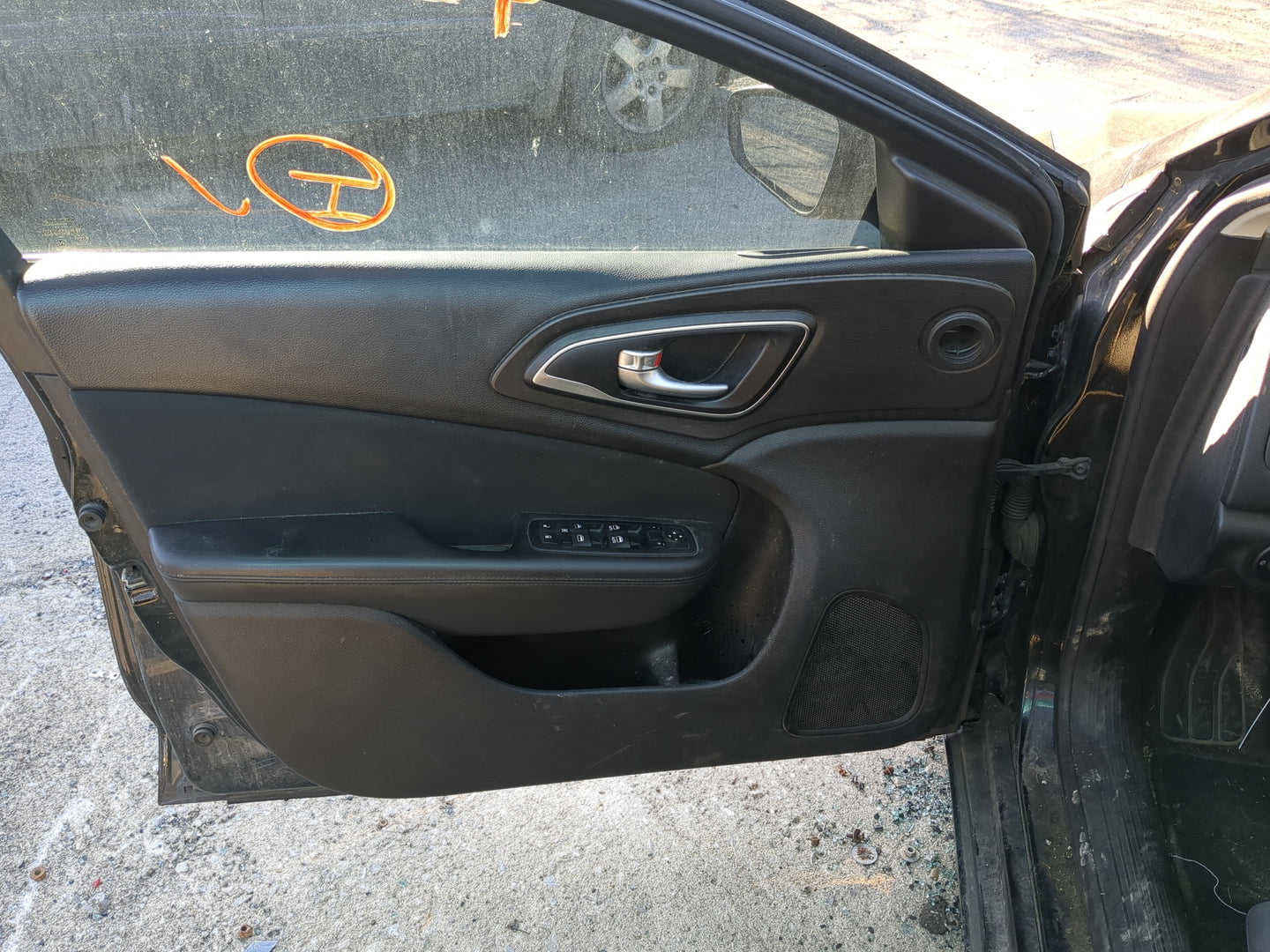 2016 Chrysler 200 Front Left Driver Interior Door Panel Trim - Oemusedautoparts1.com