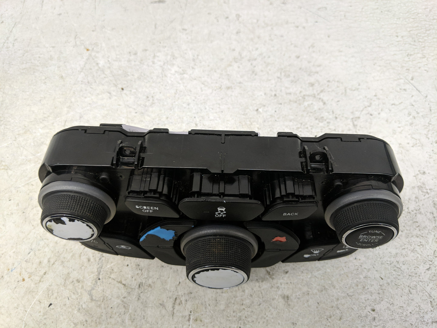 2016-2017 Chrysler 200 Climate Control Module Temperature AC/Heater Replacement P/N:05091529AI Fits Fits 2016 2017 OEM Used 