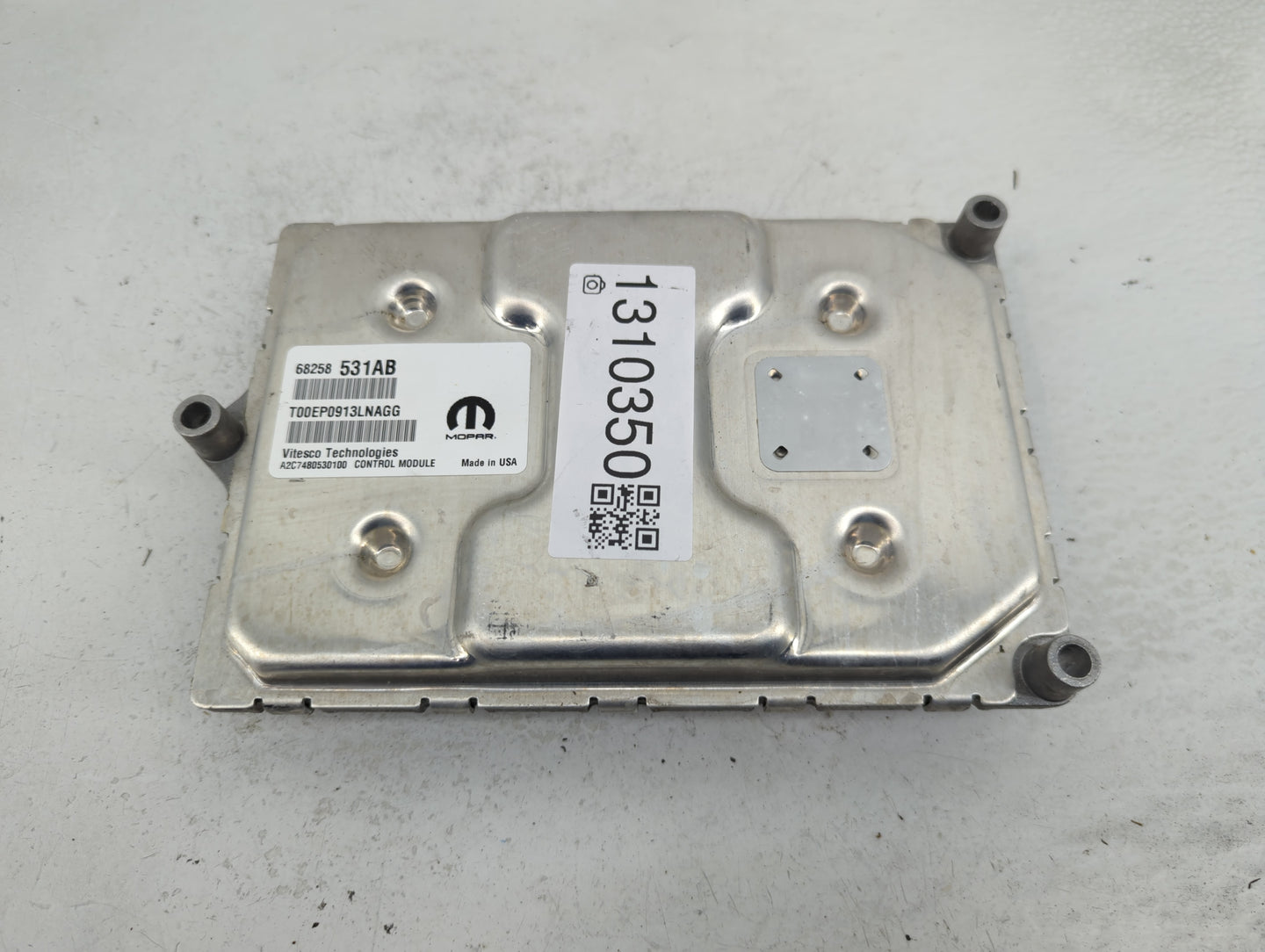 2016-2017 Chrysler 200 PCM Engine Control Computer ECU ECM PCU OEM P/N:68258531AB Fits Fits 2016 2017 OEM Used Auto Parts - 