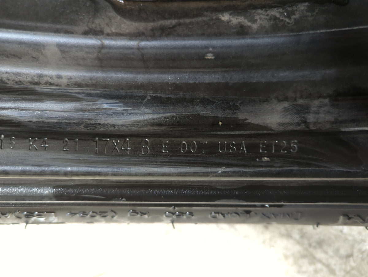 2015-2017 Chrysler 200 Spare Donut Tire Wheel Rim Oem 1401505 - Oemusedautoparts1.com