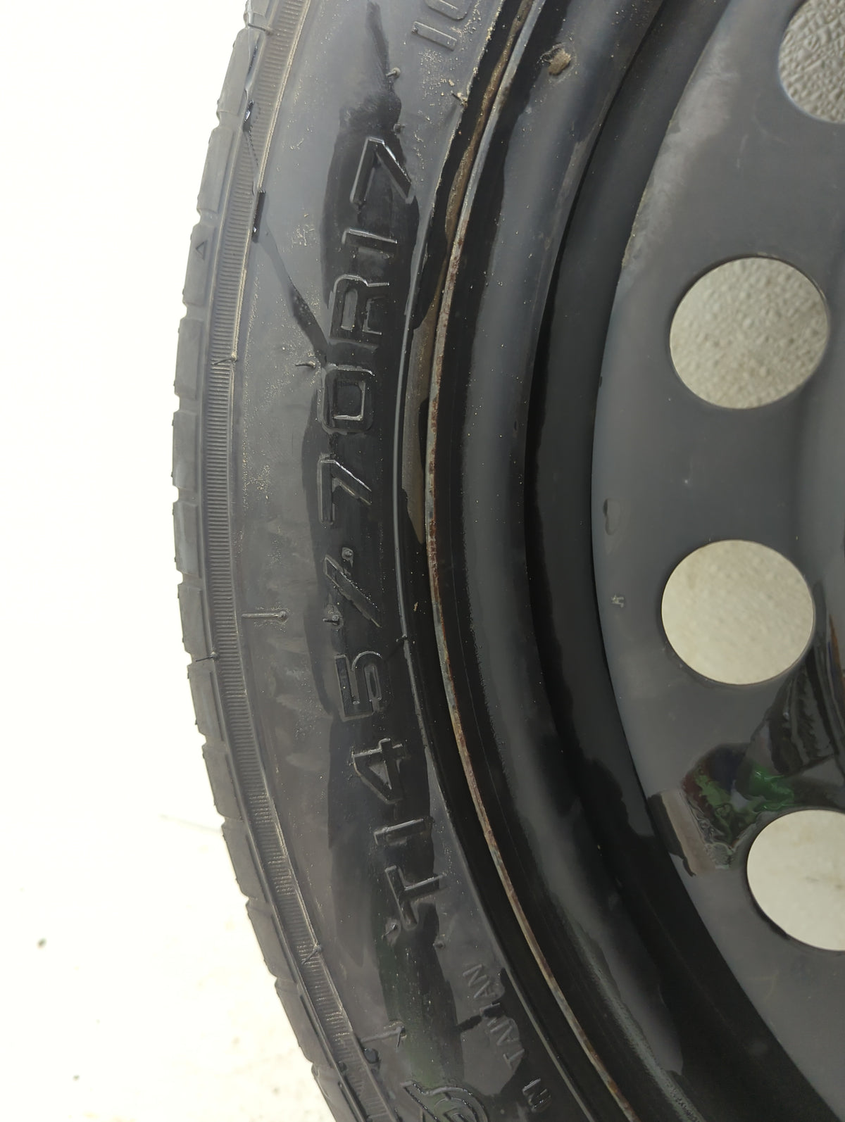 2015-2017 Chrysler 200 Spare Donut Tire Wheel Rim Oem 1401505 - Oemusedautoparts1.com