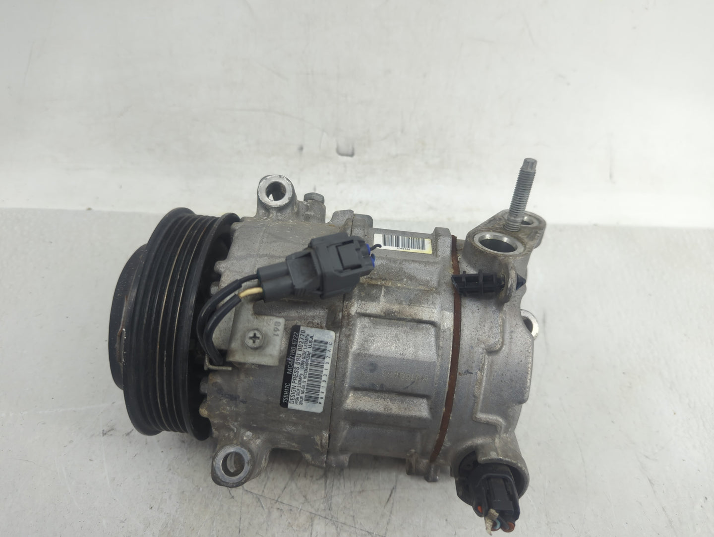 2015-2017 Chrysler 200 Air Conditioning A/c Ac Compressor Oem - Oemusedautoparts1.com