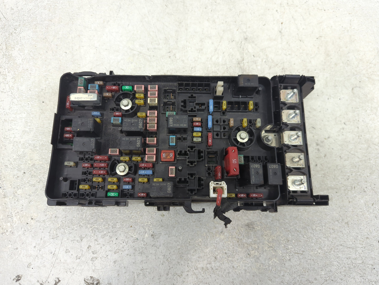 2016-2017 Chrysler 200 Fusebox Fuse Box Panel Relay Module P/N:6356-5387 Fits Fits 2016 2017 OEM Used Auto Parts - Oemusedau