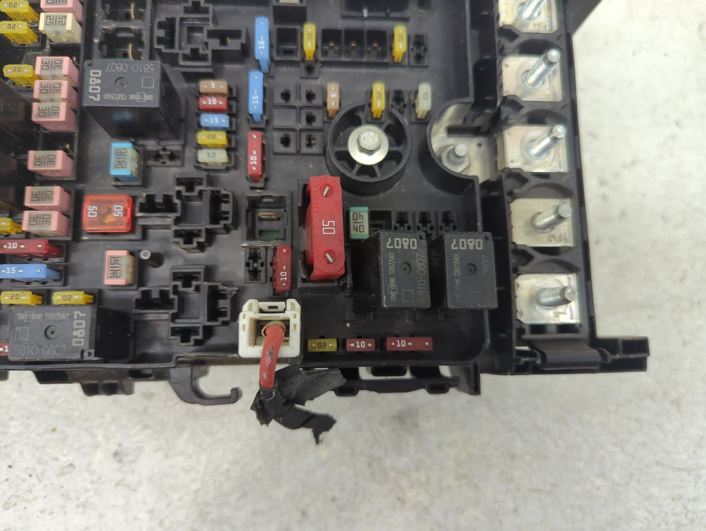 2016-2017 Chrysler 200 Fusebox Fuse Box Panel Relay Module P/N:6356-5387 Fits Fits 2016 2017 OEM Used Auto Parts - Oemusedau