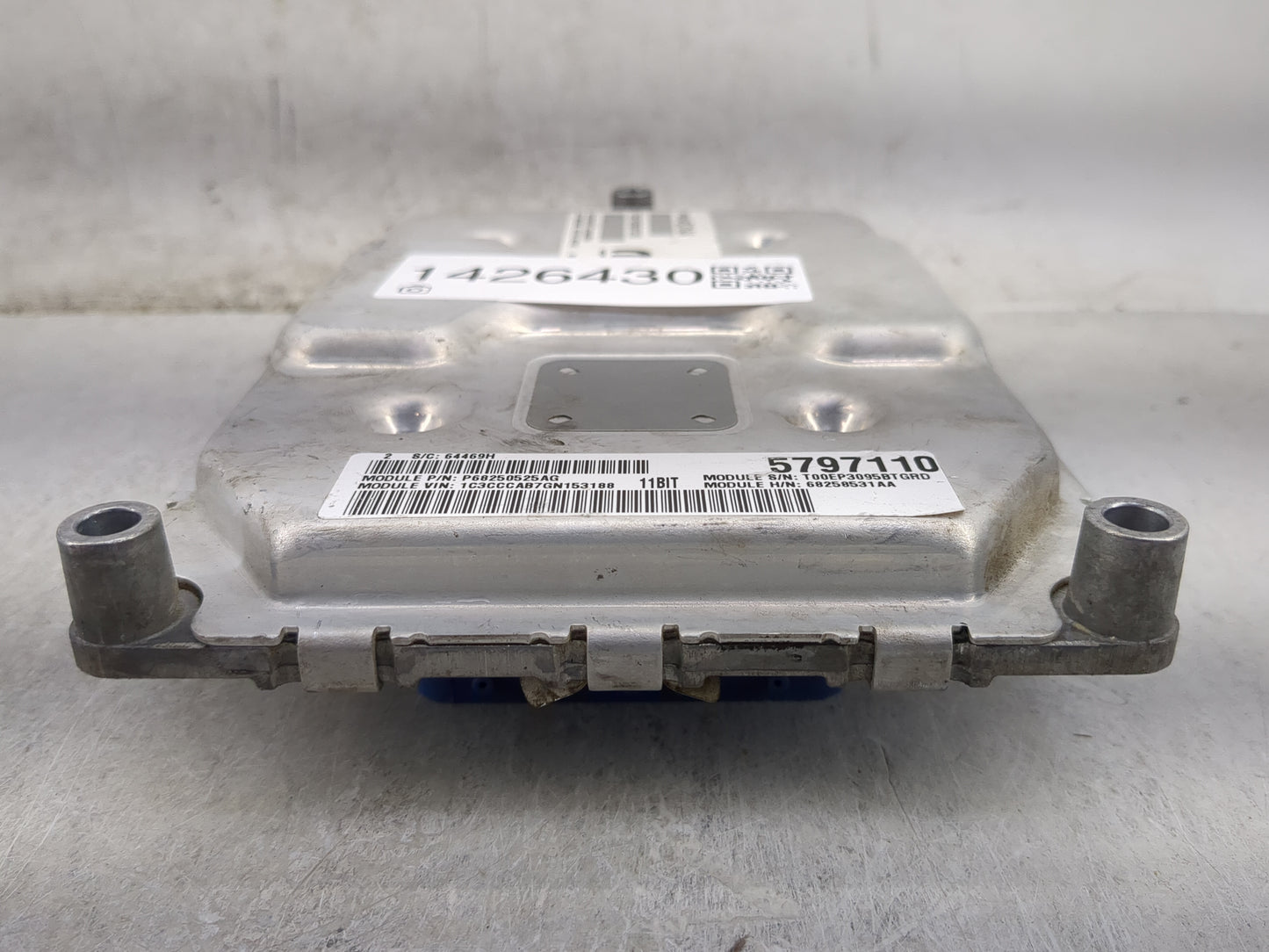 2016-2017 Chrysler 200 PCM Engine Control Computer ECU ECM PCU OEM P/N:68258531AA Fits Fits 2016 2017 OEM Used Auto Parts - 