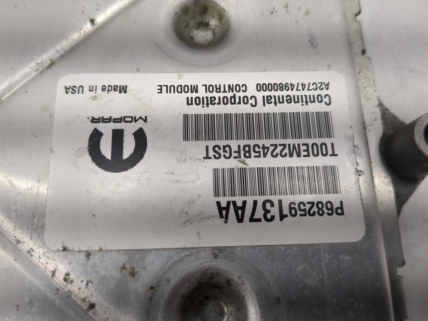 2016-2017 Chrysler 200 PCM Engine Control Computer ECU ECM PCU OEM P/N:P68259137AA T00EM2245BFGST Fits Fits 2016 2017 OEM Us