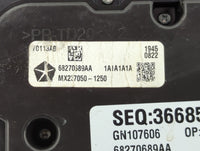 2016-2017 Chrysler 200 Climate Control Module Temperature AC/Heater Replacement P/N:68270689AA MX237050-1250 Fits Fits 2016 