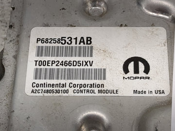 2016-2017 Chrysler 200 PCM Engine Control Computer ECU ECM PCU OEM P/N:P68258531AB P68258531AA, P68250527AH Fits Fits 2016 2017 OEM Used Auto Parts