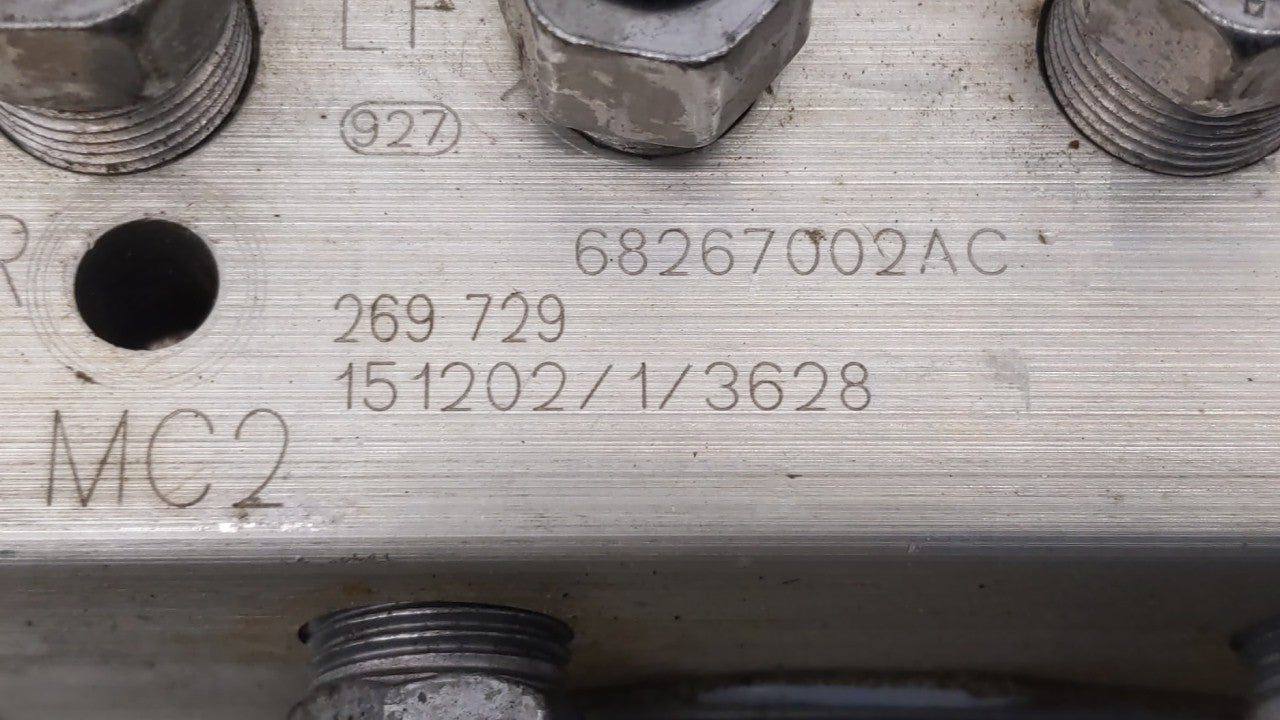 2016 Chrysler 200 ABS Pump Control Module Replacement P/N:68267002AC 68293539AB Fits OEM Used Auto Parts - Oemusedautoparts1