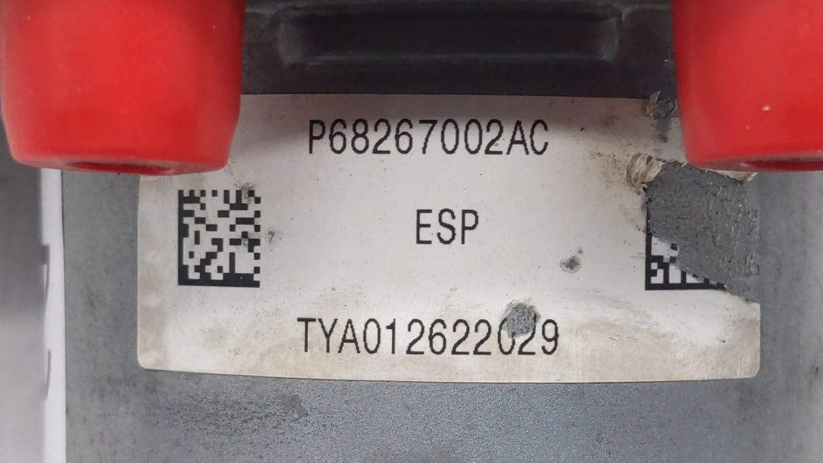 2016 Chrysler 200 Anti-Lock Brake ABS Pump Module Actuator OEM P/N:68267002AC 68293539AB Fits OEM Used Auto Parts - Oemuseda