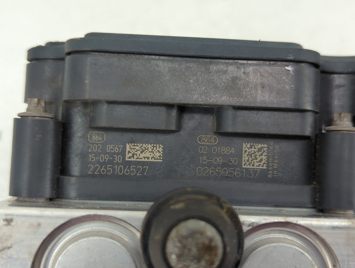 2016 Chrysler 200 Anti-Lock Brake ABS Pump Module Actuator OEM P/N:68267002AC 68293539AB Fits OEM Used Auto Parts - Oemuseda