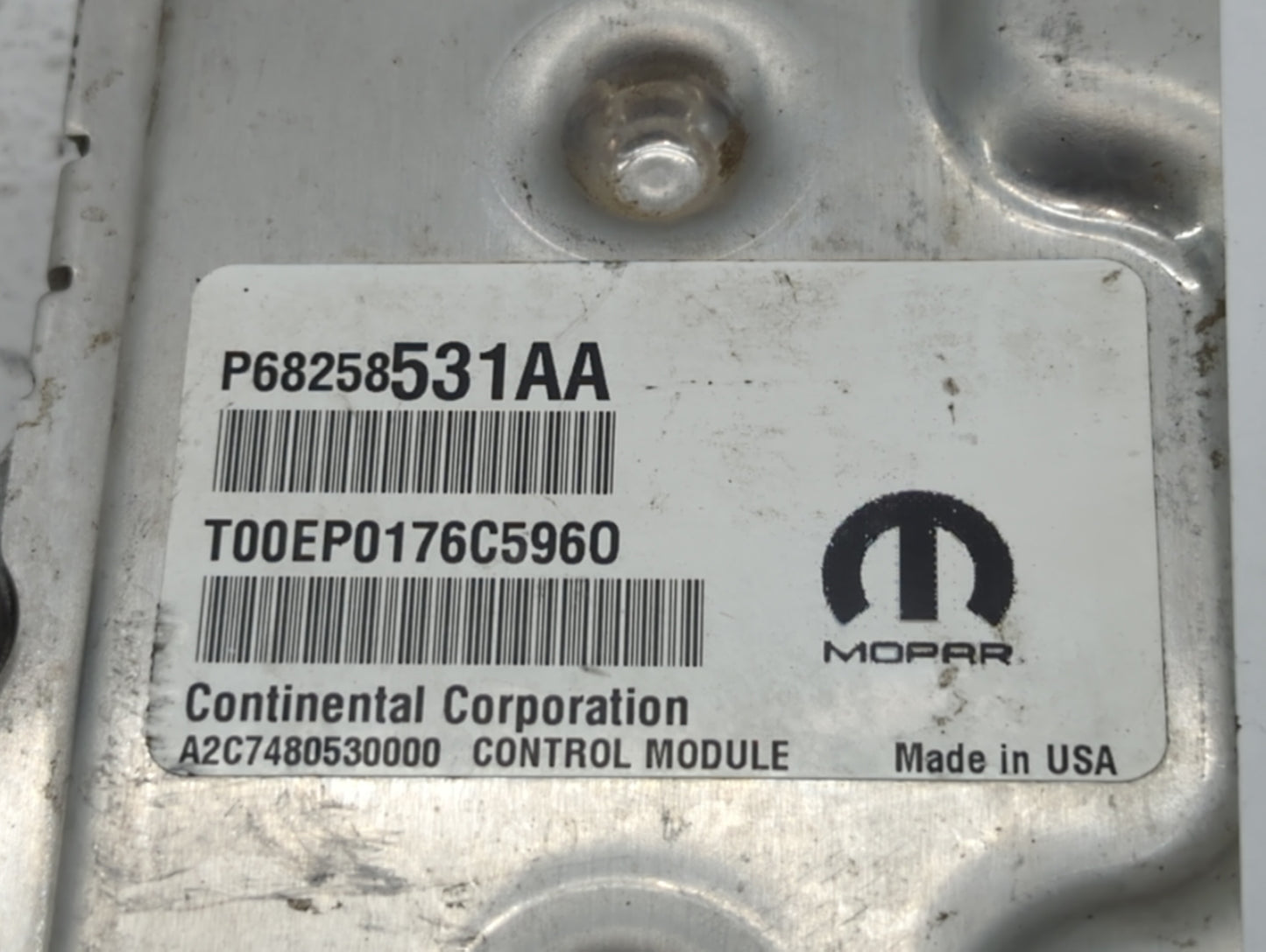 2016-2017 Chrysler 200 PCM Engine Control Computer ECU ECM PCU OEM P/N:P68258531AB P68250527AG, P68258531AA Fits Fits 2016 2