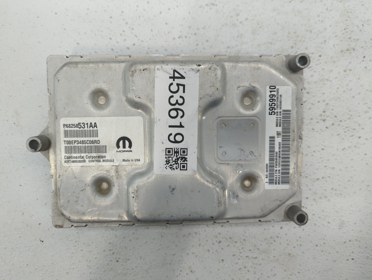 2016-2017 Chrysler 200 PCM Engine Control Computer ECU ECM PCU OEM P/N:P68258531AB P68250527AG, P68258531AA Fits 2016 2017 O