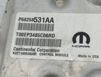 2016-2017 Chrysler 200 PCM Engine Control Computer ECU ECM PCU OEM P/N:P68258531AB P68250527AG, P68258531AA Fits Fits 2016 2
