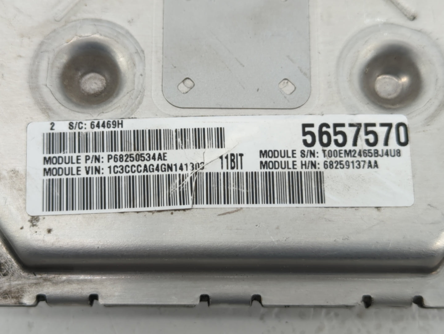 2016-2017 Chrysler 200 PCM Engine Control Computer ECU ECM PCU OEM P/N:P68259137AA P68316598AC, P68284456AD Fits Fits 2016 2