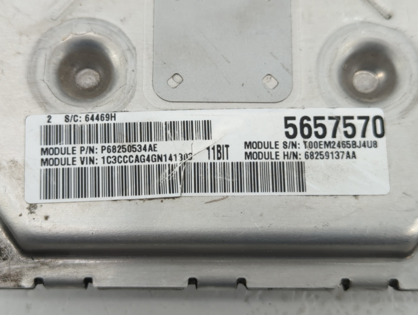 2016-2017 Chrysler 200 PCM Engine Control Computer ECU ECM PCU OEM P/N:P68259137AA P68316598AC, P68284456AD Fits Fits 2016 2