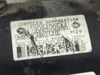 2015-2017 Chrysler 200 Car Starter Motor Solenoid OEM P/N:68084005AA Fits Fits 2014 2015 2016 2017 2018 2019 2020 2021 2022 