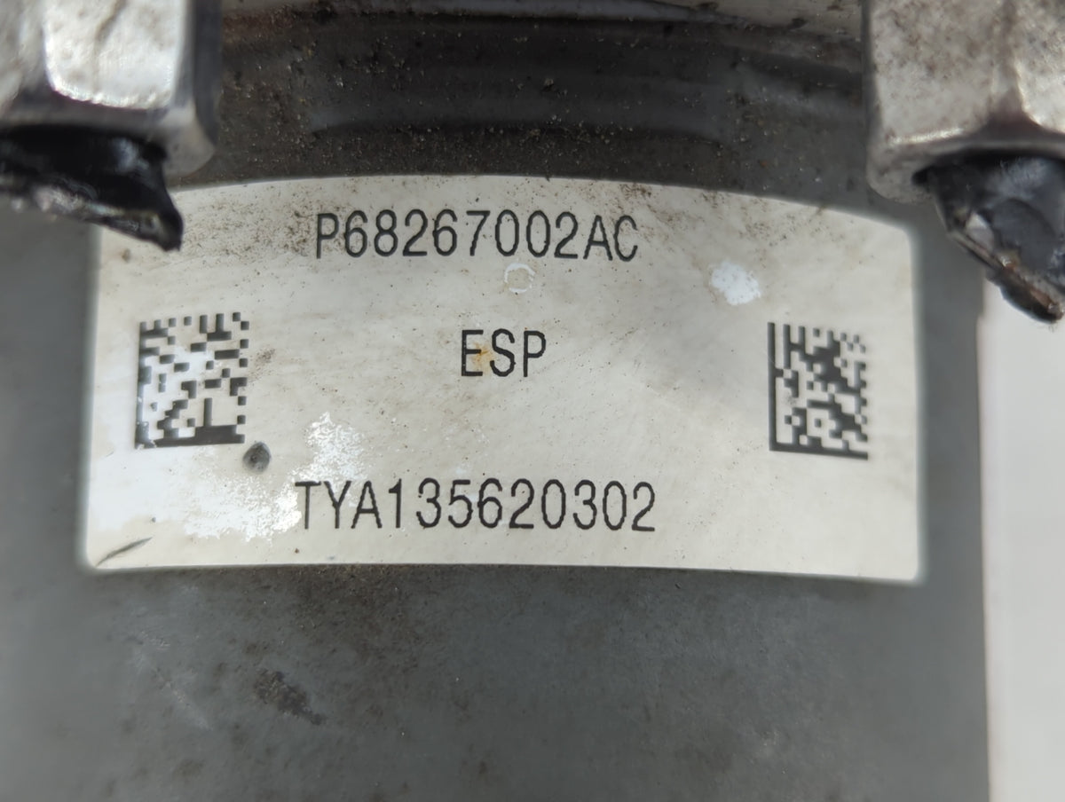 2016 Chrysler 200 Anti-Lock Brake ABS Pump Module Actuator OEM P/N:P68267002AC Fits OEM Used Auto Parts - Oemusedautoparts1.
