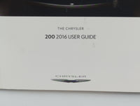 2016 Chrysler 200 Owners Manual Book Guide OEM Used Auto Parts - Oemusedautoparts1.com