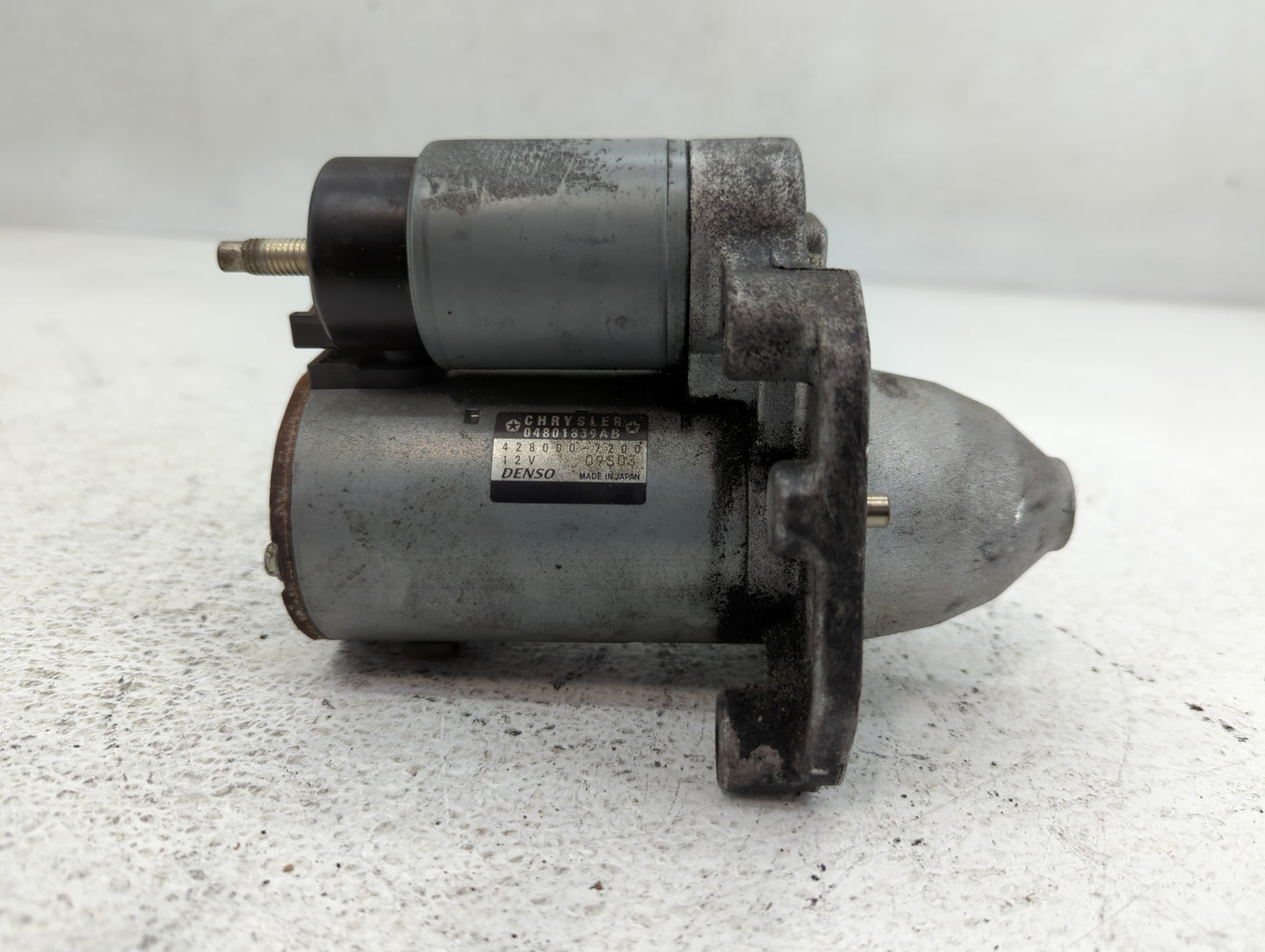 2015-2017 Chrysler 200 Car Starter Motor Solenoid OEM P/N:428000-7200 Fits OEM Used Auto Parts - Oemusedautoparts1.com