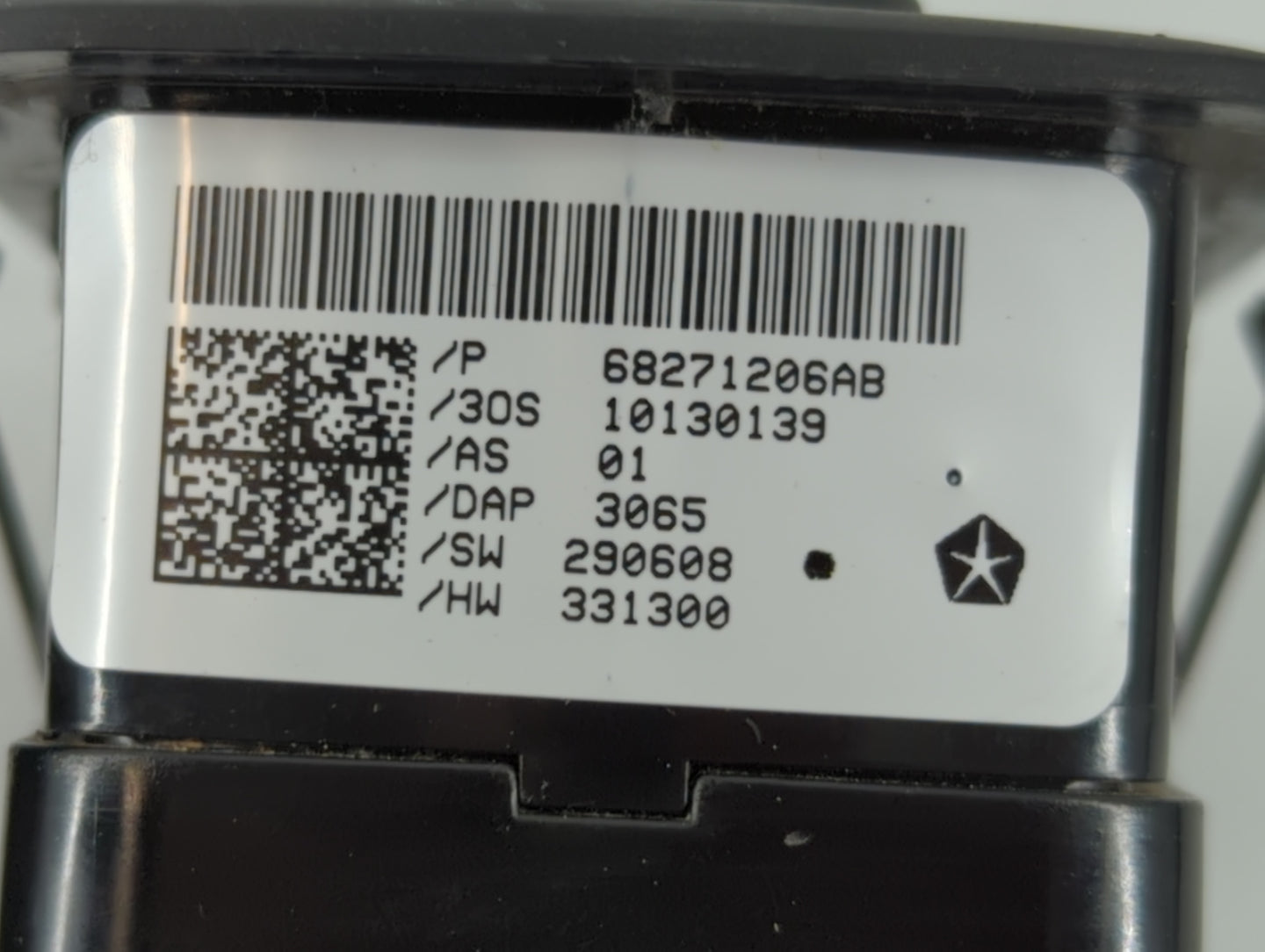 2015-2017 Chrysler 200 Master Power Window Switch Replacement Driver Side Left P/N:68271206AB Fits OEM Used Auto Parts - Oem