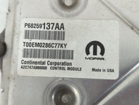 2016-2017 Chrysler 200 PCM Engine Control Computer ECU ECM PCU OEM P/N:5749740 P68259137AA Fits Fits 2016 2017 OEM Used Auto