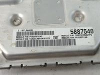 2016-2017 Chrysler 200 PCM Engine Control Computer ECU ECM PCU OEM P/N:P68258531AA Fits Fits 2016 2017 OEM Used Auto Parts -