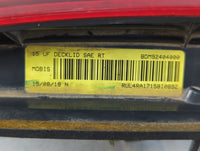 2015-2017 Chrysler 200 Tail Light Assembly Passenger Right OEM P/N:BDM92404000 Fits Fits 2015 2016 2017 OEM Used Auto Parts 
