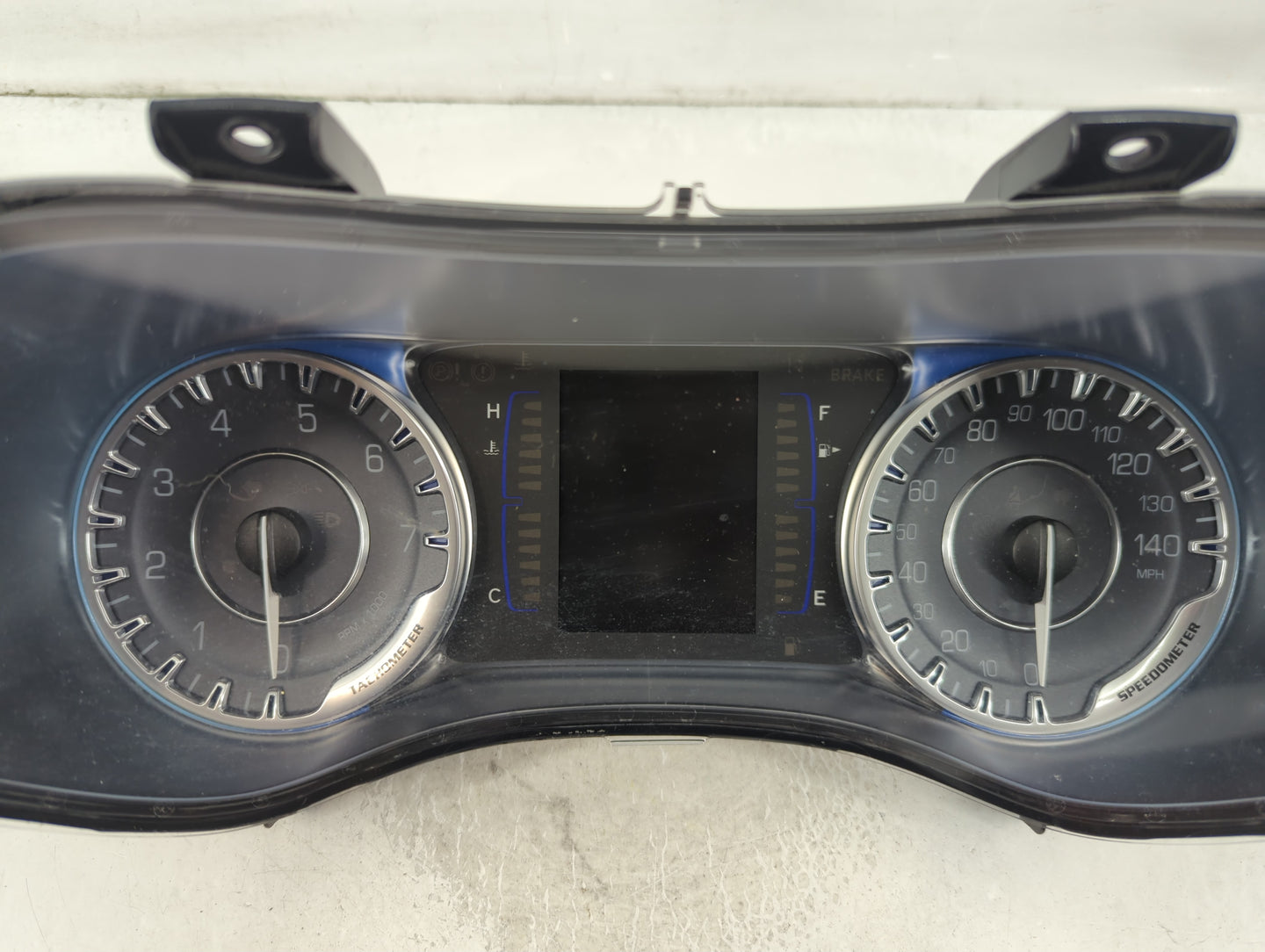 2016 Chrysler 200 Instrument Cluster Speedometer Gauges P/N:P68259070AB Fits OEM Used Auto Parts - Oemusedautoparts1.com