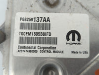 2016-2017 Chrysler 200 PCM Engine Control Computer ECU ECM PCU OEM P/N:P68259137AA Fits Fits 2016 2017 OEM Used Auto Parts -