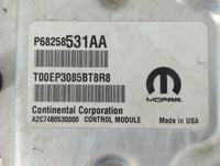 2016-2017 Chrysler 200 PCM Engine Control Computer ECU ECM PCU OEM P/N:P68250525AG 5820100, P68258531AA Fits Fits 2016 2017 