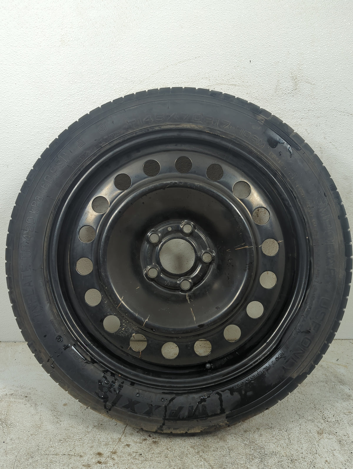 2015-2017 Chrysler 200 Spare Donut Tire Wheel Rim Oem 875569 - Oemusedautoparts1.com
