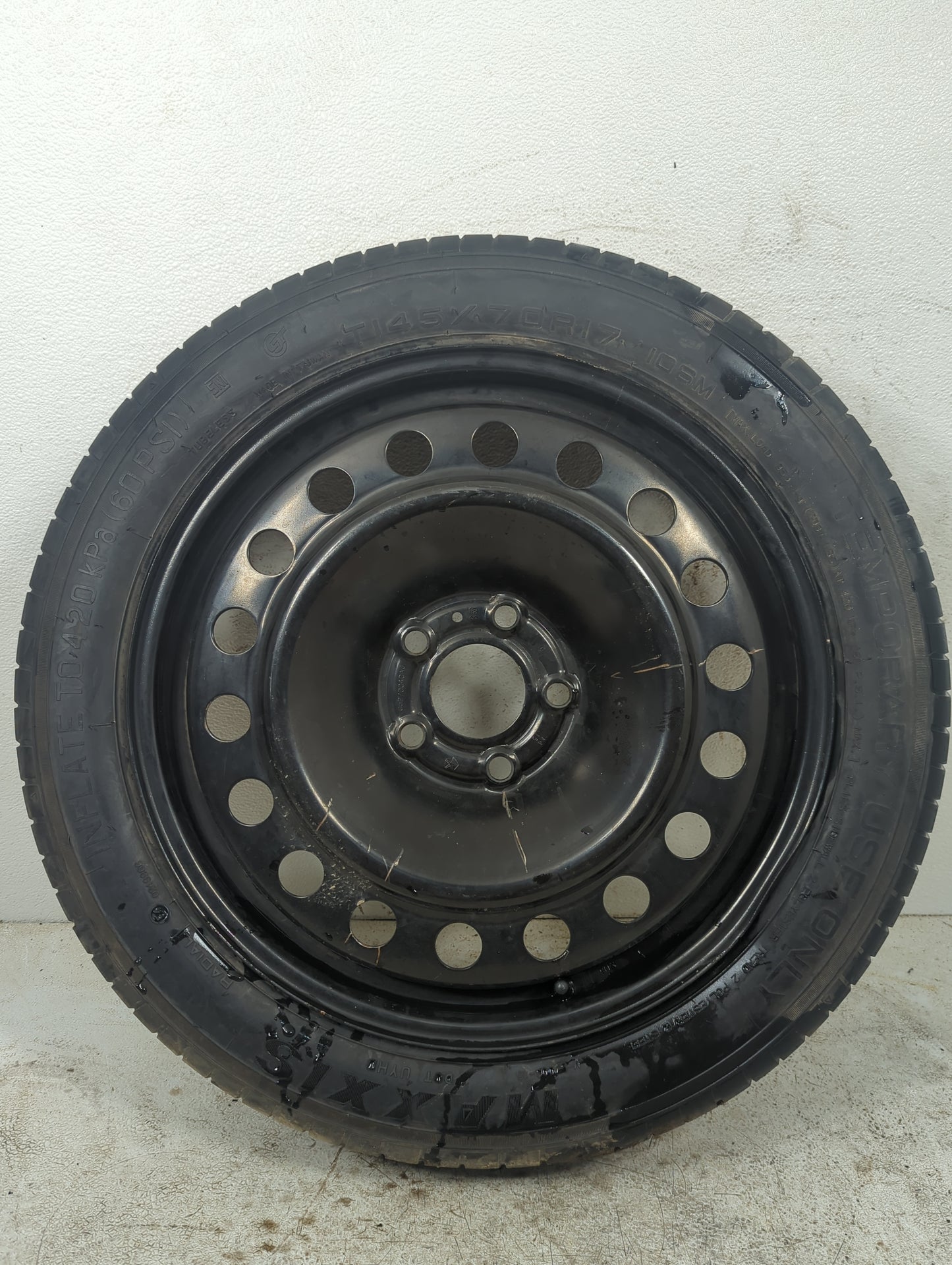 2015-2017 Chrysler 200 Spare Donut Tire Wheel Rim Oem 875569 - Oemusedautoparts1.com