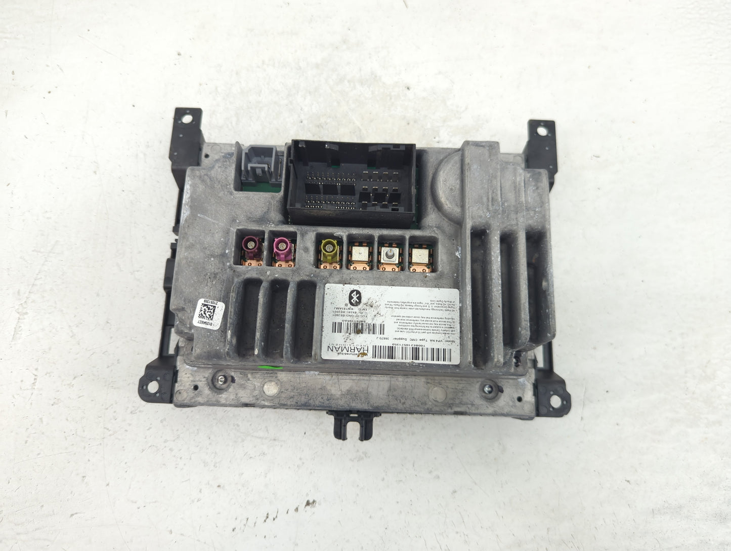 2015-2017 Chrysler 200 Radio AM FM Cd Player Receiver Replacement P/N:68261196AD Fits Fits 2015 2016 2017 OEM Used Auto Part