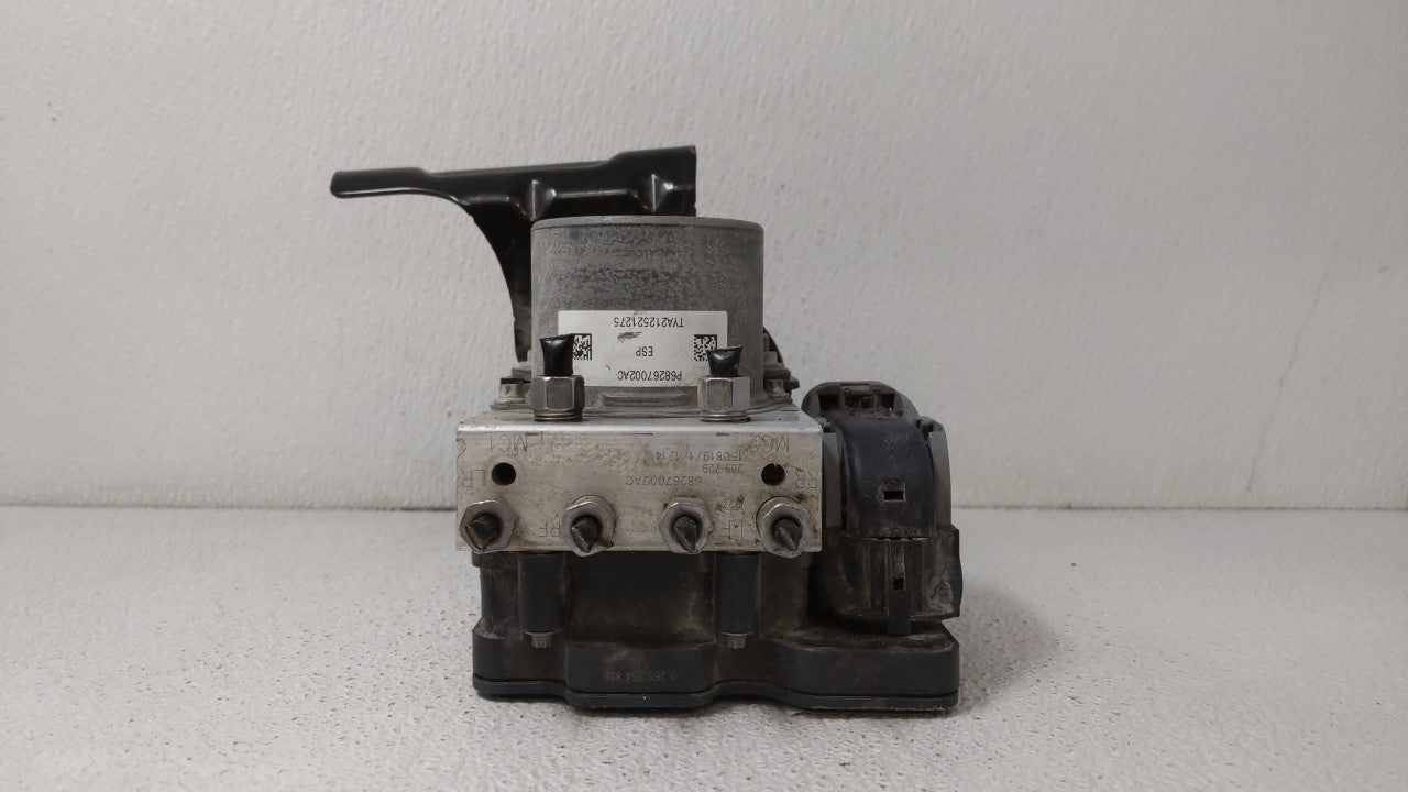 2016 Chrysler 200 ABS Pump Control Module Replacement P/N:68267002AC Fits OEM Used Auto Parts - Oemusedautoparts1.com