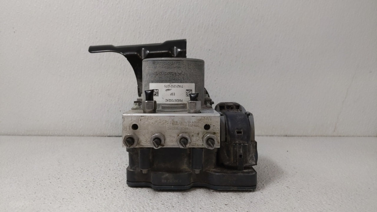 2016 Chrysler 200 Anti-Lock Brake ABS Pump Module Actuator OEM P/N:68267002AC Fits OEM Used Auto Parts - Oemusedautoparts1.c