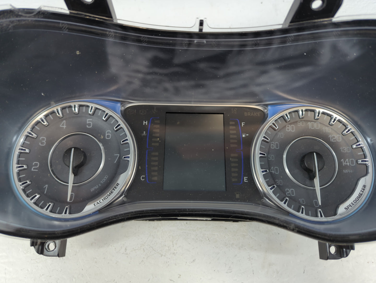 2016 Chrysler 200 Instrument Cluster Speedometer Gauges P/N:P68259070AB Fits OEM Used Auto Parts - Oemusedautoparts1.com