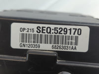 2016-2017 Chrysler 200 Fusebox Fuse Box Panel Relay Module P/N:68263031AA 529170 Fits Fits 2016 2017 OEM Used Auto Parts - O