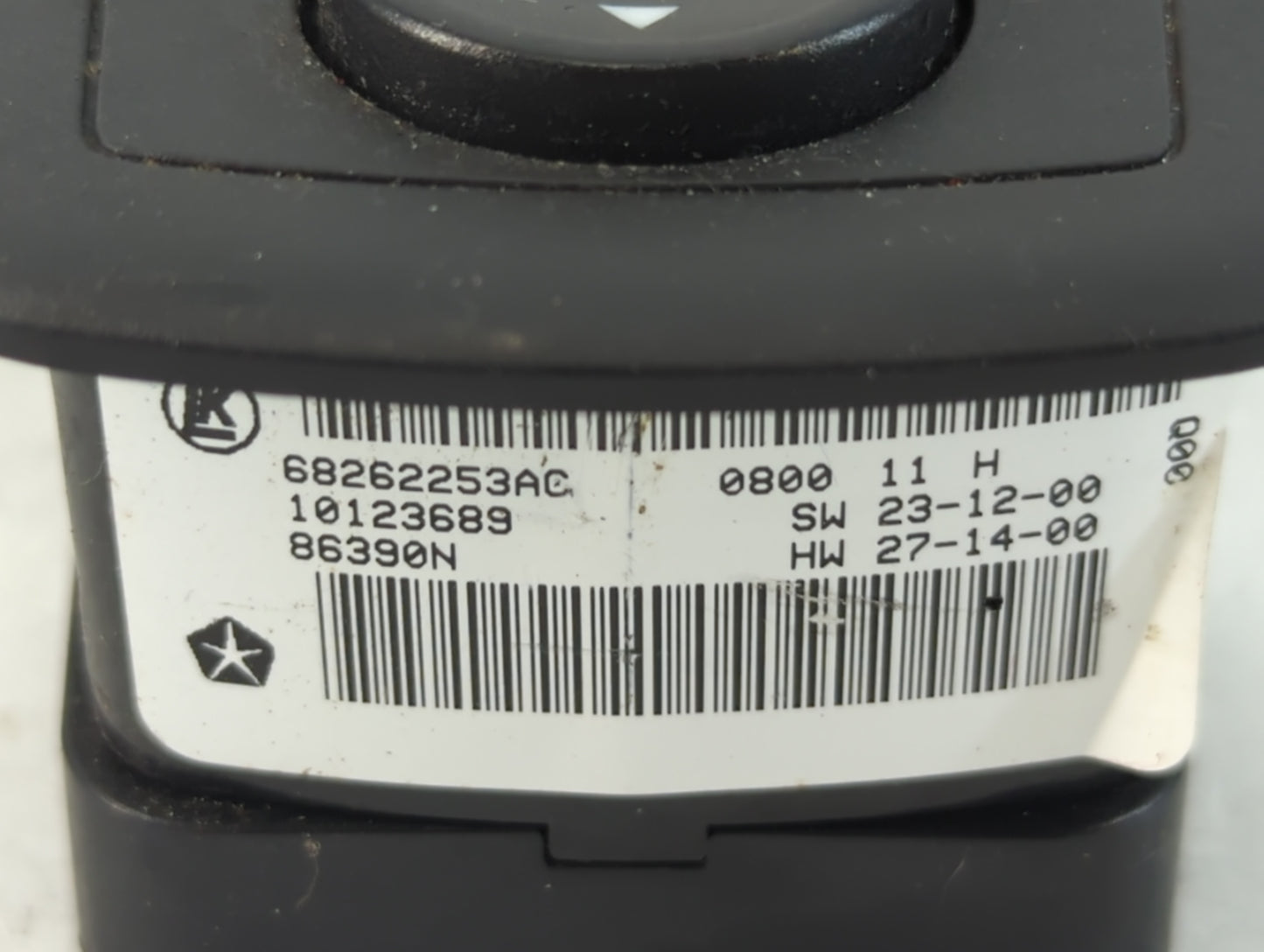 2016 Chrysler 300 Master Power Window Switch Replacement Driver Side Left P/N:68262253AC Fits OEM Used Auto Parts - Oemuseda