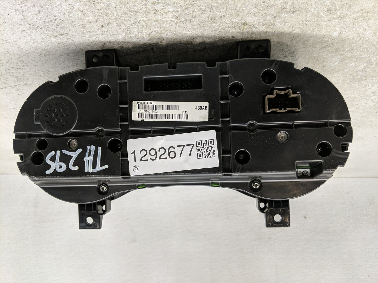 2016 Chrysler 300 Instrument Cluster Speedometer Gauges P/N:P68281430AB Fits OEM Used Auto Parts - Oemusedautoparts1.com