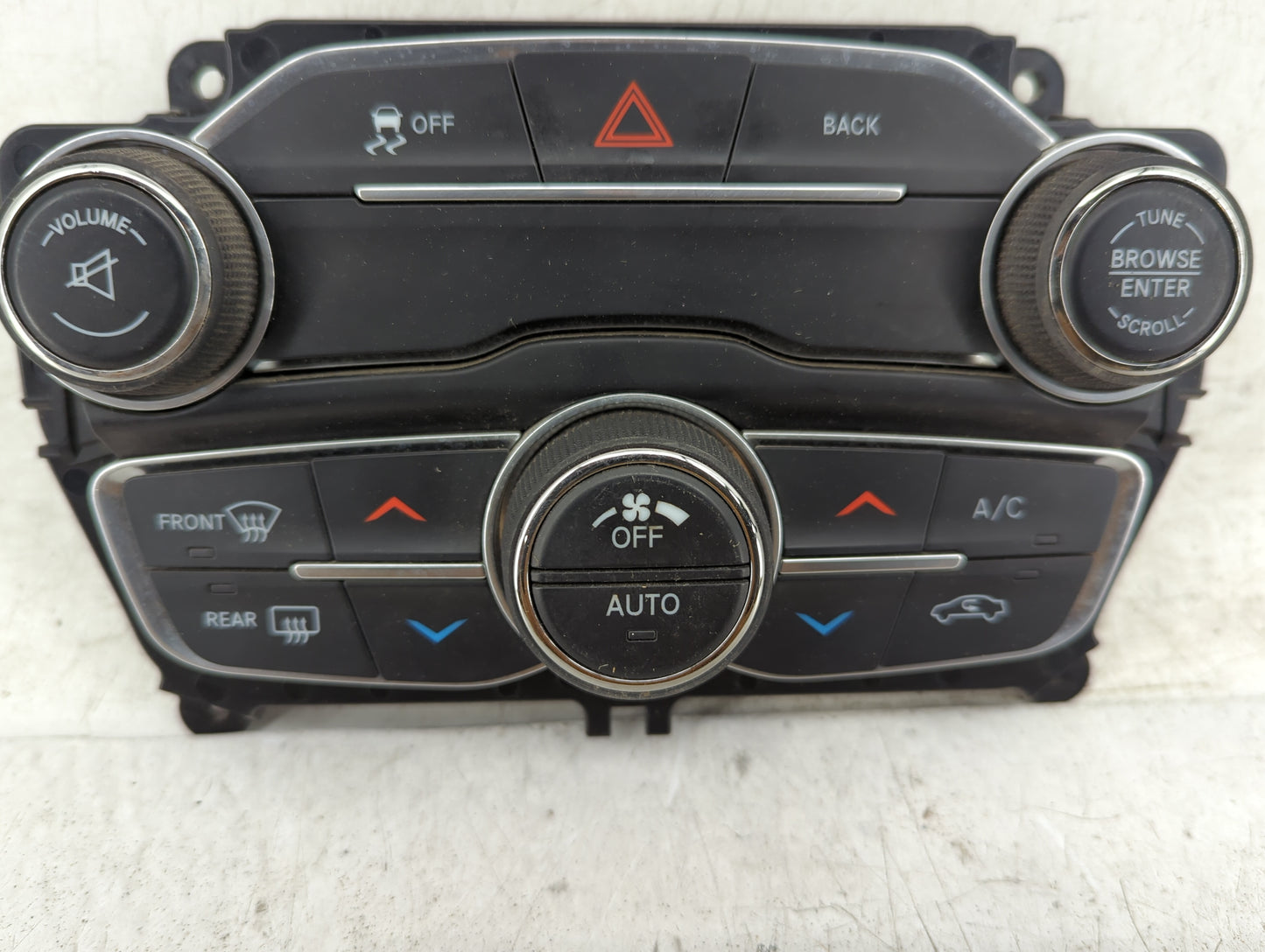 2015-2016 Chrysler 300 Climate Control Module Temperature AC/Heater Replacement P/N:56054875AD Fits Fits 2015 2016 OEM Used 