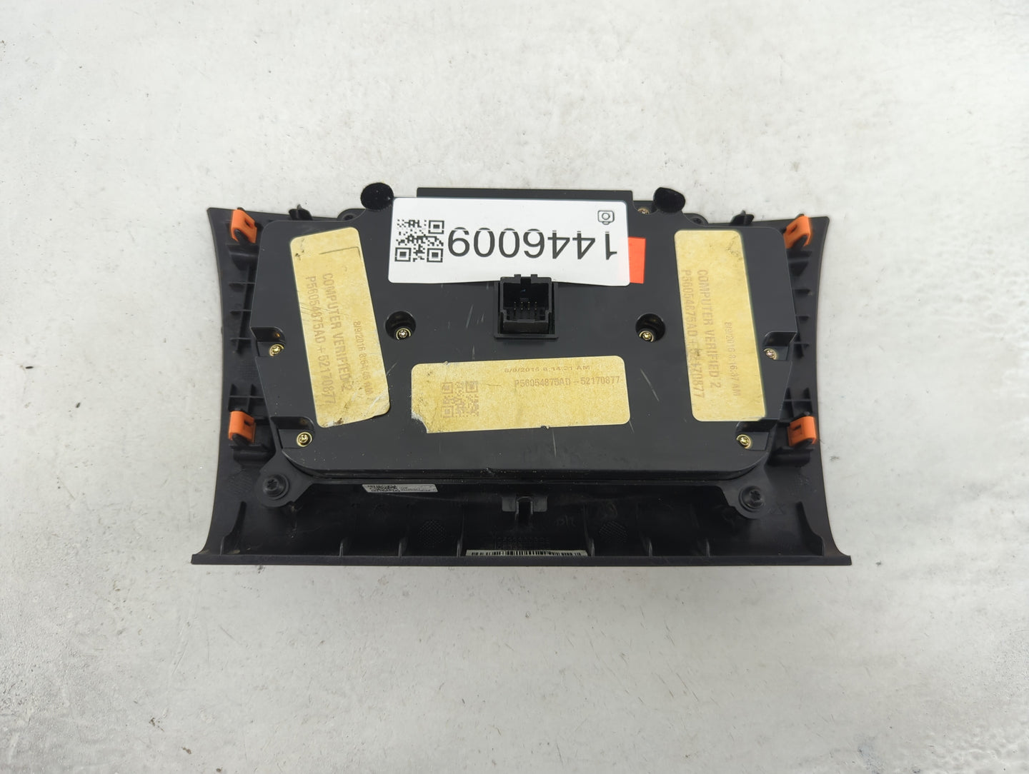 2015-2016 Chrysler 300 Climate Control Module Temperature AC/Heater Replacement P/N:P56054875AD 52170877 Fits Fits 2015 2016