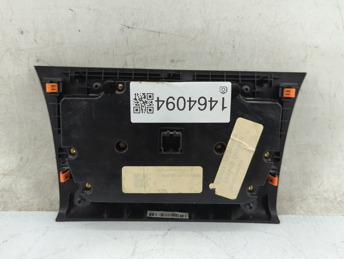 2015-2016 Chrysler 300 Climate Control Module Temperature AC/Heater Replacement Fits Fits 2015 2016 OEM Used Auto Parts - Oe
