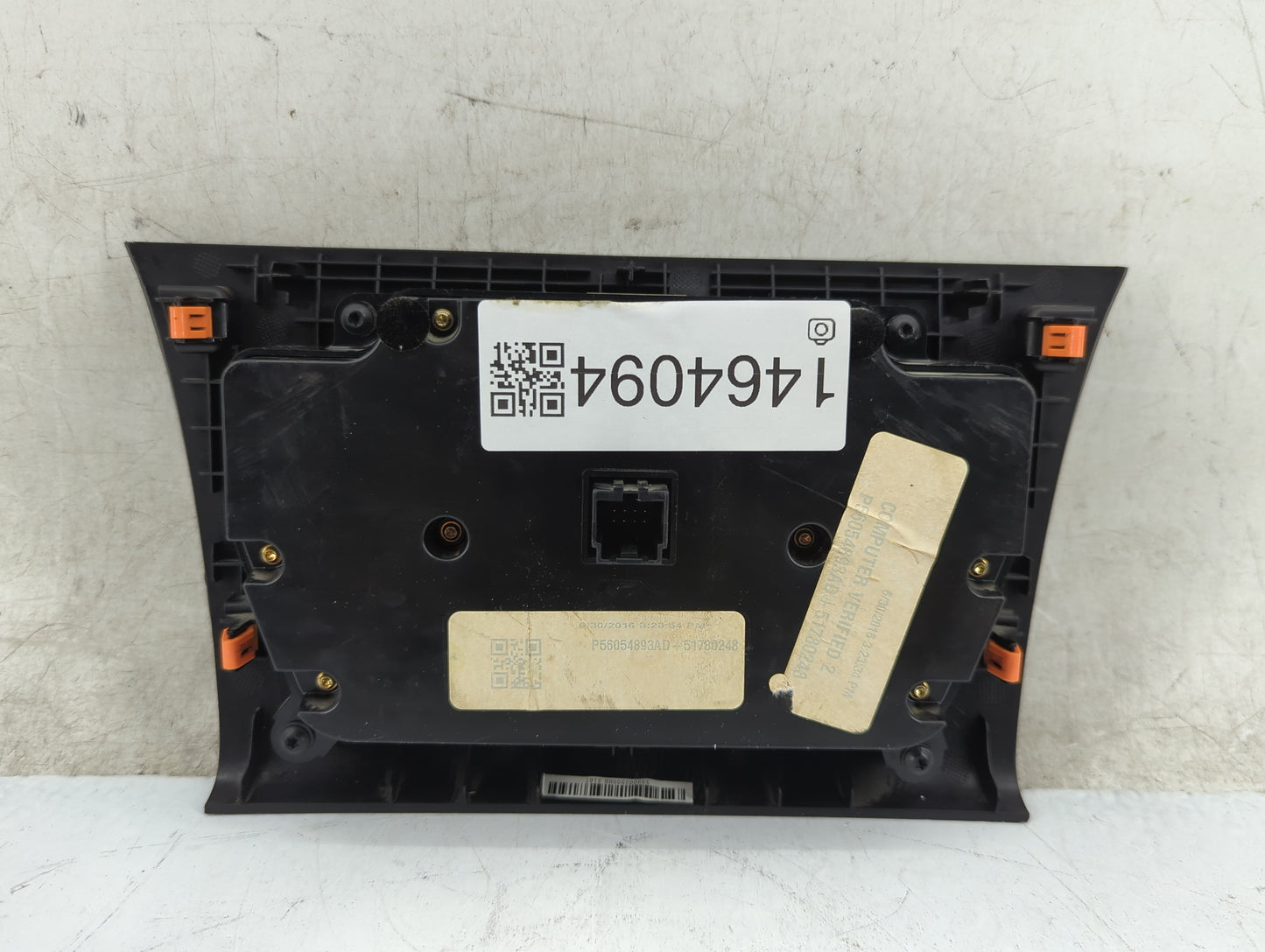 2015-2016 Chrysler 300 Climate Control Module Temperature AC/Heater Replacement Fits Fits 2015 2016 OEM Used Auto Parts - Oe