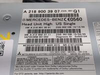 2016 Chrysler E Class Radio AM FM Cd Player Receiver Replacement P/N:A 218 900 39 07 Fits OEM Used Auto Parts - Oemusedautop