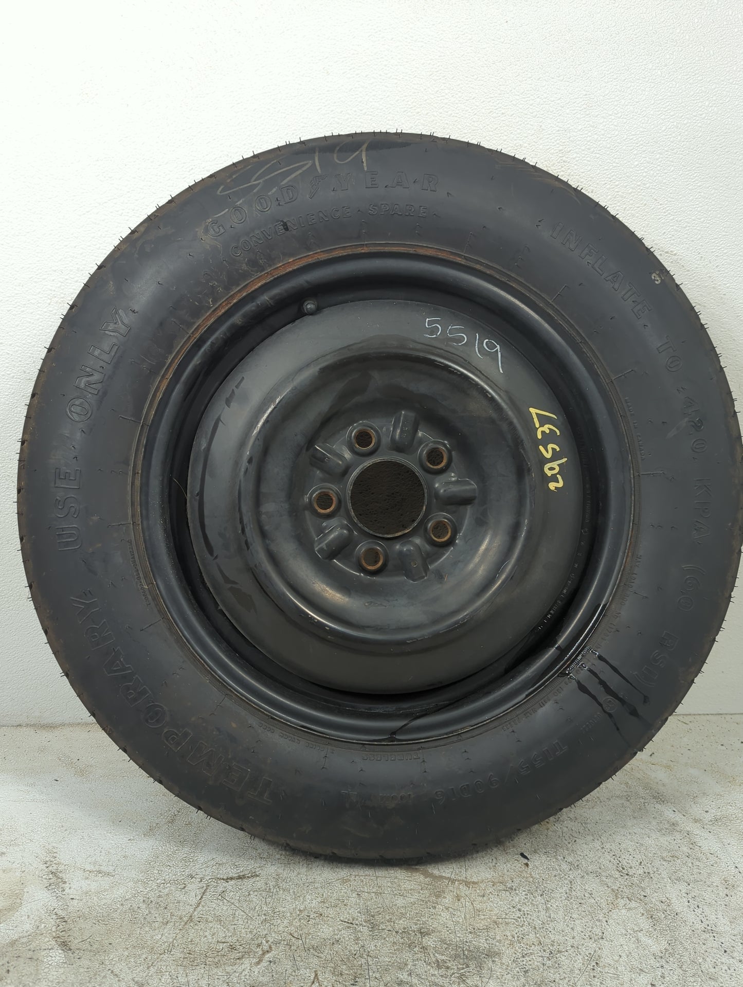 2016 Chrysler Patriot Spare Donut Tire Wheel Rim Oem - Oemusedautoparts1.com