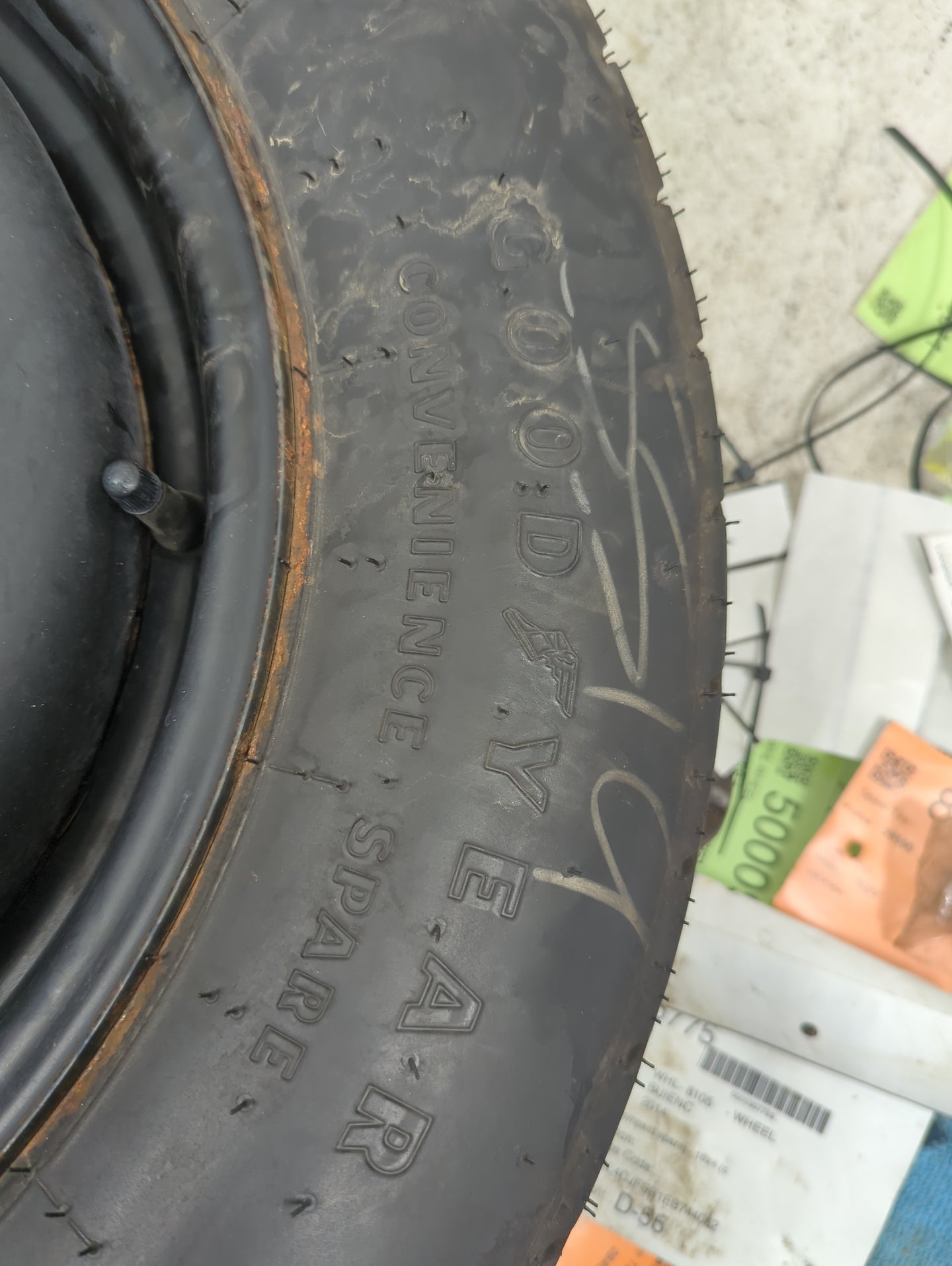 2016 Chrysler Patriot Spare Donut Tire Wheel Rim Oem - Oemusedautoparts1.com
